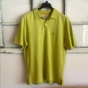Tommy Bahama Green Polo Shirt Casual Style